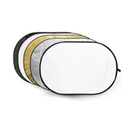 Foldable Reflectors - Caruba 5-in-1 Gold, Silver, Zwart, Wit, Transparant - 150 x 200cm - quick order from manufacturerFoldable Reflectors - Caruba 5-in-1 Gold, Silver, Zwart, Wit, Transparant - 150 x 200cm - quick order from manufacturer