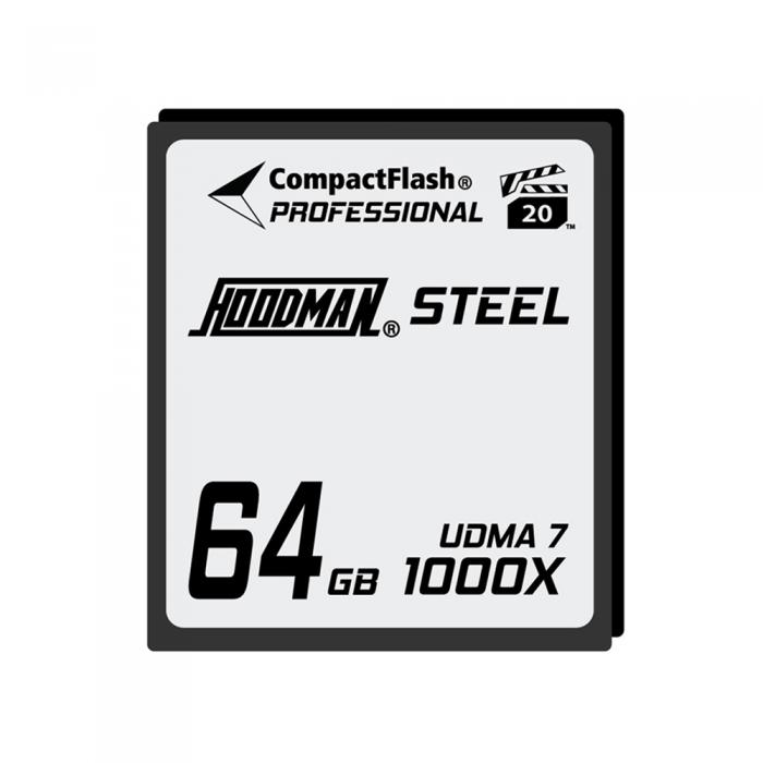 New products - Hoodman CompactFlash - 64GB UDMA 1000X - U3, 4K - quick order from manufacturer