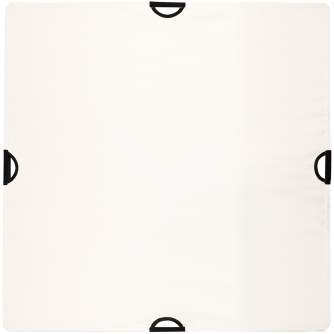 Sortimenta jaunumi - Westcott Scrim Jim Small Silver/White Bounce Fabric (1.1 x 1.1m) - ātri pasūtīt no ražotāja