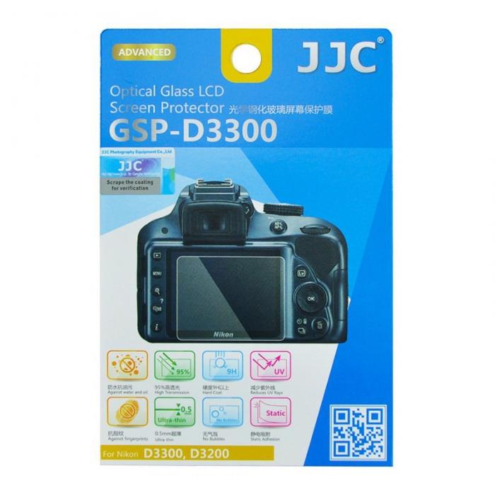 Kameru aizsargi - JJC GSP-D3300 Optical Glass Protector - ātri pasūtīt no ražotāja