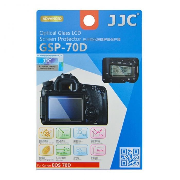 Kameru aizsargi - JJC GSP-70D Optical Glass Protector - ātri pasūtīt no ražotāja