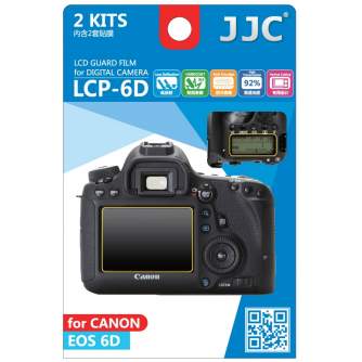 Kameru aizsargi - JJC LCP-6D Screenprotector - ātri pasūtīt no ražotāja