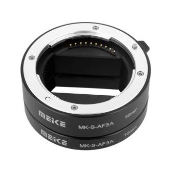 Makro fotografēšana - Meike Extension Tube Set - Sony E-Mount - ātri pasūtīt no ražotāja