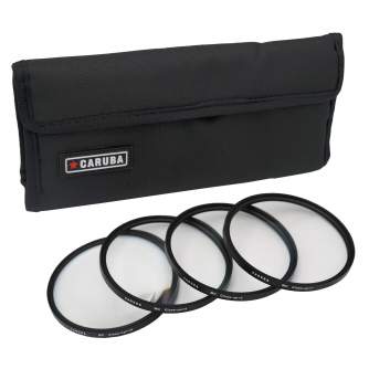 Macro Photography - Caruba Close-up Filter Kit 49mm (+1/+2/+4/+10) - quick order from manufacturer