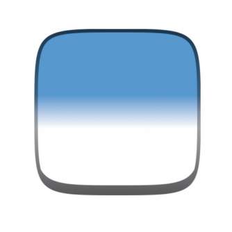Square and Rectangular Filters - Cokin Filter A122 Gradual Blue B1 - quick order from manufacturer
