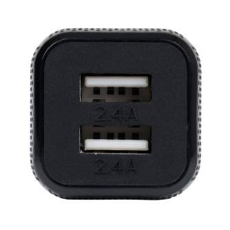 Portatīvie akumulatori - Caruba Duo USB Car Charger 4.8 amp Black - ātri pasūtīt no ražotāja