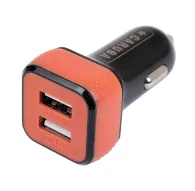 Power Banks - Caruba Duo USB Car Charger 4.8 amp Black / Red - quick order from manufacturerPower Banks - Caruba Duo USB Car Charger 4.8 amp Black / Red - quick order from manufacturer