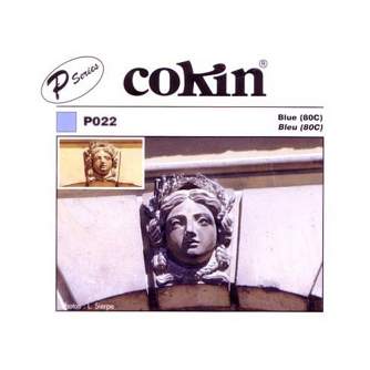Square and Rectangular Filters - Cokin Filter P022 Blue (80C) - quick order from manufacturer