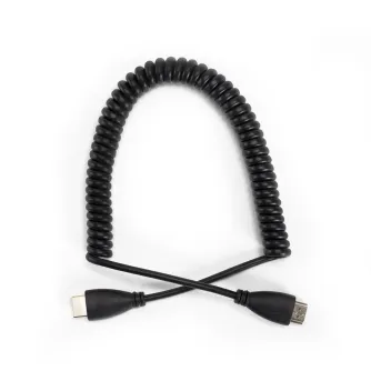 Wires, cables for video - Caruba Full HDMI A - Full HDMI A Spring Wire - buy today in store and with delivery