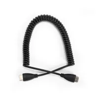 Wires, cables for video - Caruba Full HDMI A - Full HDMI A Spring Wire - buy today in store and with deliveryWires, cables for video - Caruba Full HDMI A - Full HDMI A Spring Wire - buy today in store and with delivery