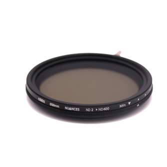 ND neitrāla blīvuma filtri - Cokin Round NUANCES NDX 2-400 - 58mm (1-7 f-stops) - ātri pasūtīt no ražotāja