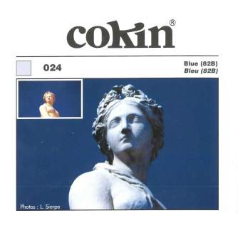 Square and Rectangular Filters - Cokin Filter P024 Blue (82B) (MENZ) - quick order from manufacturer
