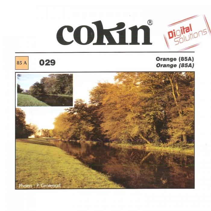 Square and Rectangular Filters - Cokin Filter P029 Orange (85A) - quick order from manufacturer