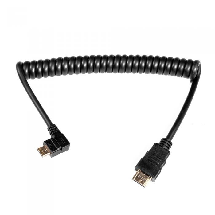 Accessories for rigs - Caruba HDMI-MiniHDMI Spring Wire Angled - buy today in store and with delivery