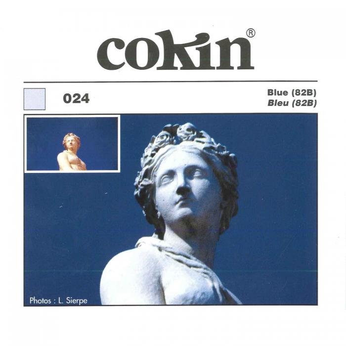 Square and Rectangular Filters - Cokin Filter Z024 Blue (82B) - quick order from manufacturer
