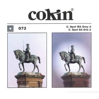 Square and Rectangular Filters - Cokin Filter X073 C.Spot WA Grey 2 - quick order from manufacturer