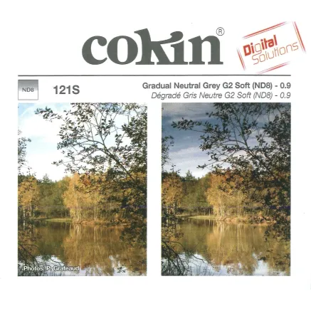 Cokin Filter A121S Grad. Neutral Grey G2 Soft (ND8) (0.9)