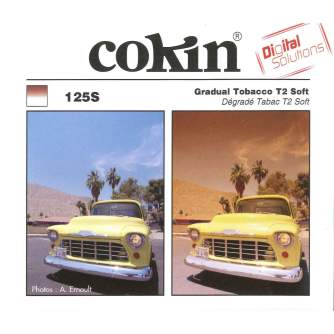Square and Rectangular Filters - Cokin Filter A125S Gradual Tobacco T2-Soft - quick order from manufacturer