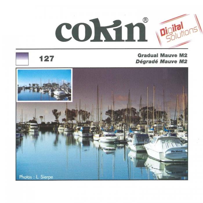 Square and Rectangular Filters - Cokin Filter A127 Gradual Mauve M2 - quick order from manufacturer