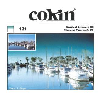 Square and Rectangular Filters - Cokin Filter A131 Gradual Emerald E2 - quick order from manufacturer