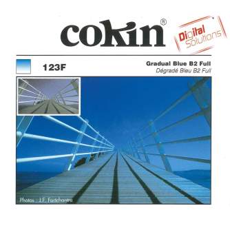 Square and Rectangular Filters - Cokin Filter X123F Gradual Blue B2-Full - quick order from manufacturer
