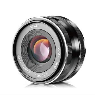 Lenses - Meike MK-35mm F1.7 Micro Four Thirds mount - quick order from manufacturer