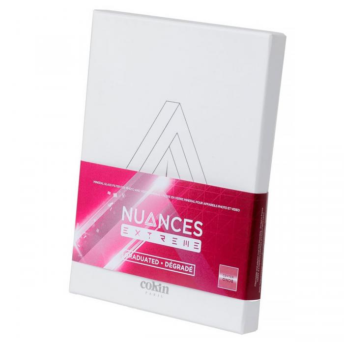 Square and Rectangular Filters - Cokin NUANCES Extreme Center GND ND8 Soft 3 f-stops Z serie - quick order from manufacturer