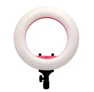Sortimenta jaunumi - Caruba Round Vlogger 12 inch LED Set with Bag - Pink (MENZ) - ātri pasūtīt no ražotājaSortimenta jaunumi - Caruba Round Vlogger 12 inch LED Set with Bag - Pink (MENZ) - ātri pasūtīt no ražotāja