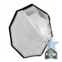 New products - Caruba Quick Assembly Matte Zilver Octabox 95cm - quick order from manufacturer
