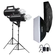 Studio flash kits - Godox GS400II Creative kit - quick order from manufacturerStudio flash kits - Godox GS400II Creative kit - quick order from manufacturer