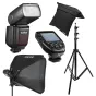Studio flash kits - Godox Starter BARDT Kit for Canon - TT685 Flash, S-type Bracket, Lightstand, X Pro Trigger - quick order from manufacturer