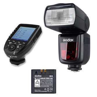 Kameras zibspuldzes - Godox Speedlite V860II Olympus/Panasonic X-PRO Trigger Kit - ātri pasūtīt no ražotāja