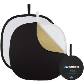 Sortimenta jaunumi - Westcott Illuminator Collapsible 6-in-1 Reflector Kit (32") - ātri pasūtīt no ražotāja