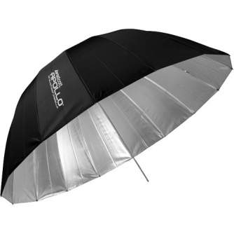 Sortimenta jaunumi - Westcott Deep Umbrella - Silver Bounce (134.6cm) - ātri pasūtīt no ražotāja