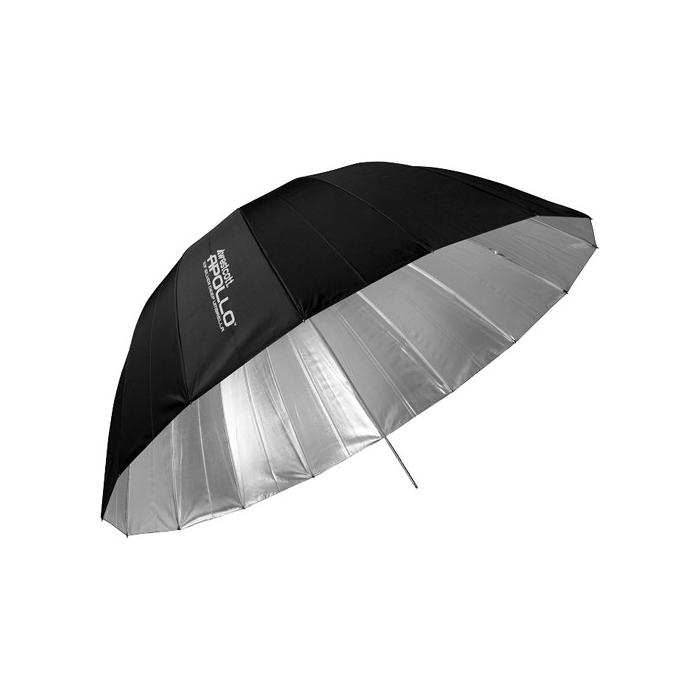 Sortimenta jaunumi - Westcott Deep Umbrella - Silver Bounce (134.6cm) - ātri pasūtīt no ražotāja