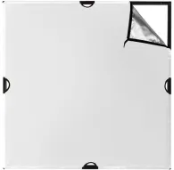 Отражающие панели - Westcott Scrim Jim Cine 2 in 1 Zilver/Wit Bounce Doek (1.2 x 1.2m) W1988 - быстрый заказ от производителяОтражающие панели - Westcott Scrim Jim Cine 2 in 1 Zilver/Wit Bounce Doek (1.2 x 1.2m) W1988 - быстрый заказ от производителя