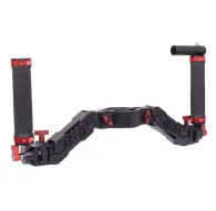 Video stabilizatoru aksesuāri - Caruba Alloy Spring Dual Handle for Ronin S/Zhiyun Series/Feiyu Series - ātri pasūtīt no ražotājaVideo stabilizatoru aksesuāri - Caruba Alloy Spring Dual Handle for Ronin S/Zhiyun Series/Feiyu Series - ātri pasūtīt no ražotāja