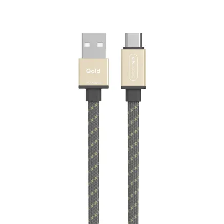Allocacoc USB Kabel | USB C Flat Gold 10762/USBCGD