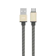 AC adapteri, strāvas vadi - Allocacoc USB kabelis USB-C Flat Gold - ātri pasūtīt no ražotājaAC adapteri, strāvas vadi - Allocacoc USB kabelis USB-C Flat Gold - ātri pasūtīt no ražotāja
