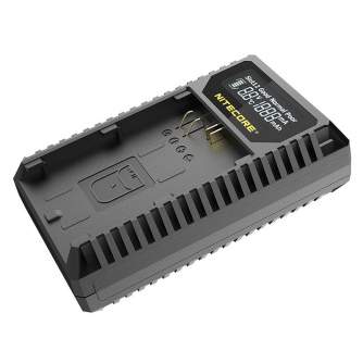 New products - Nitecore UCN3 Pro Compacte Dubbel Lader voor Canon LP-E6 (N) met USB - quick order from manufacturer