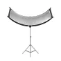 Sortimenta jaunumi - Caruba Curved Face Reflector Pro - 180cm x 65cm - ātri pasūtīt no ražotāja
