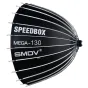 Softboxes - SMDV Speedbox Mega-130 Deep Softbox 130cm Wit Bowens Mount - quick order from manufacturer