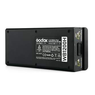 Sortimenta jaunumi - Godox Lithium Battery AD1200 Pro 5200mAh - ātri pasūtīt no ražotāja