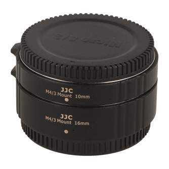 Sortimenta jaunumi - JJC AET-M43S(II) Automatic Extension Tube (10mm/16mm) for Olympus/Panasonic MFT Mount - ātri pasūtīt no ražotāja