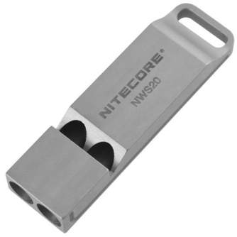 New products - Nitecore NWS20 titanium whistle - quick order from manufacturer