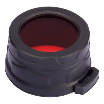 New products - Nitecore NFR40 Highgrade filter Red for 40mm diameter flashlight - quick order from manufacturer