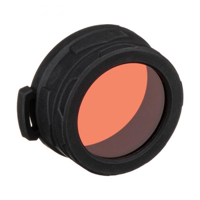 New products - Nitecore NFR50 Highgrade filter Red for 50mm diameter flashlight - quick order from manufacturer