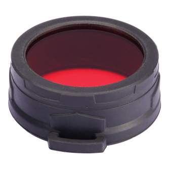 New products - Nitecore NFR60 Highgrade filter Red for 60mm diameter flashlight - quick order from manufacturer