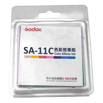 Sortimenta jaunumi - Godox Color Gels 15pcs SA-11C - ātri pasūtīt no ražotāja