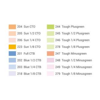 Sortimenta jaunumi - Godox Color Gels 16pcs SA-11T - ātri pasūtīt no ražotāja